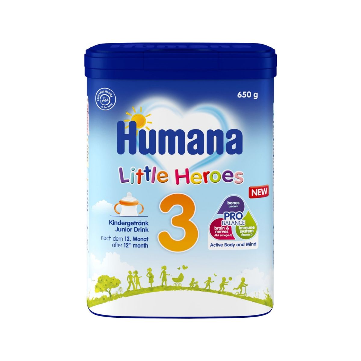Humana Formula Milk 3 12 Months+ 650 G