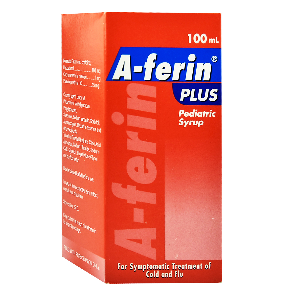 AFERIN PLUS PEDIATRIC SYRUP 100 ML