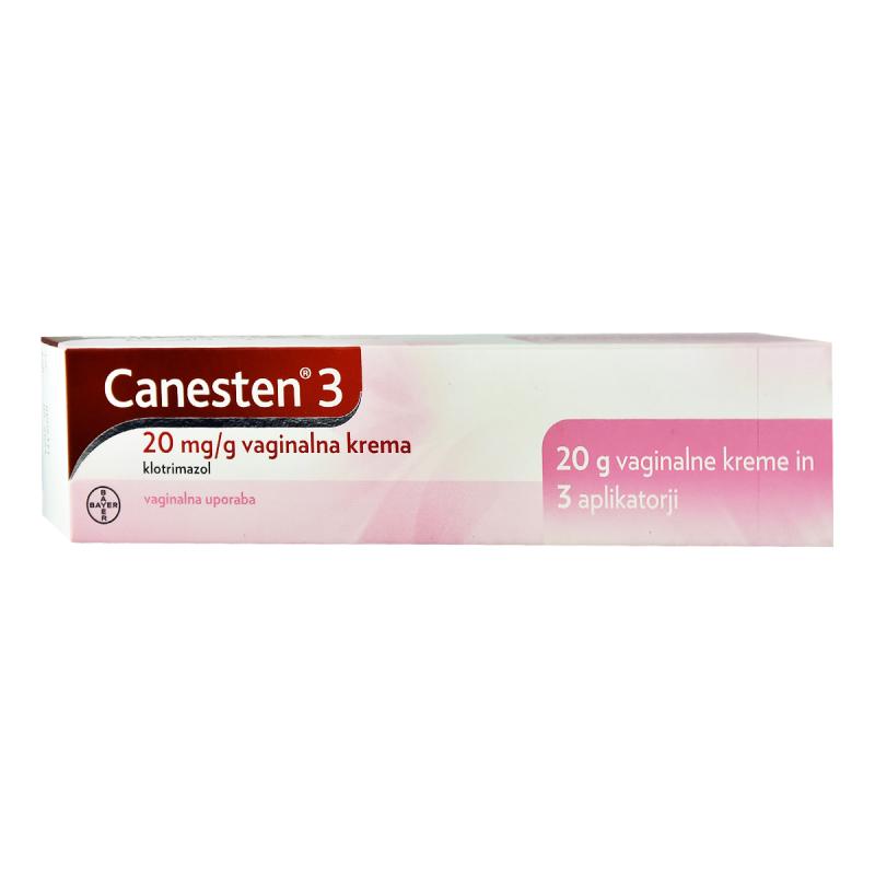 CANESTEN 3 Day Internal Cream for Yeast Infection, 3 Treatments 25 g - CTC  Health