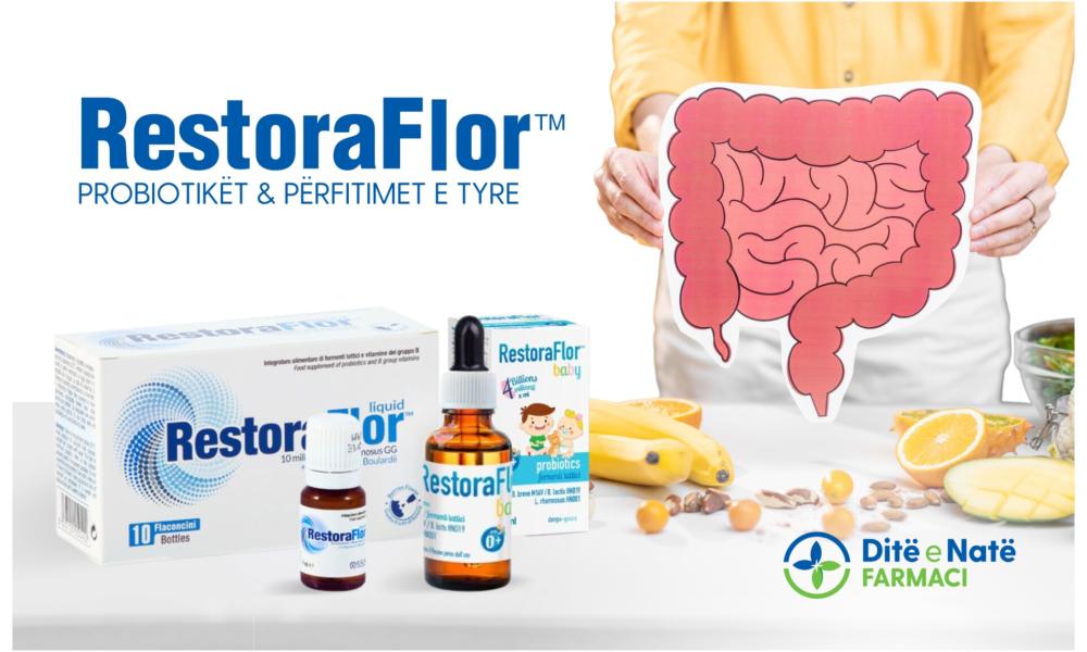 Restoraflor: Probiotikët dhe përfitimet e tyre Restoraflor: Probiotikët dhe përfitimet e tyre