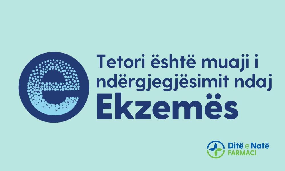 Tetori është muaji i ndërgjegjësimit ndaj ekzemës. Tetori është muaji i ndërgjegjësimit ndaj ekzemës.