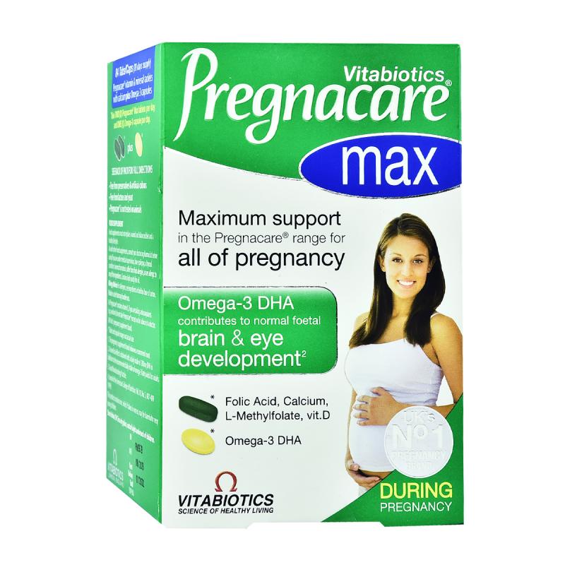 Vitabiotics Pregnacare Max 84 Tablets Softgel Capsules Vitabiotics Pregnacare Max 84 Tablets Softgel Capsules