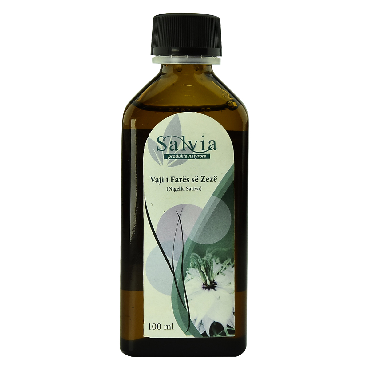 SALVIA VAJ I FARËS SË ZEZË (NIGELLA SATIVA) - 100 ML SALVIA VAJ I FARËS SË ZEZË (NIGELLA SATIVA) - 100 ML