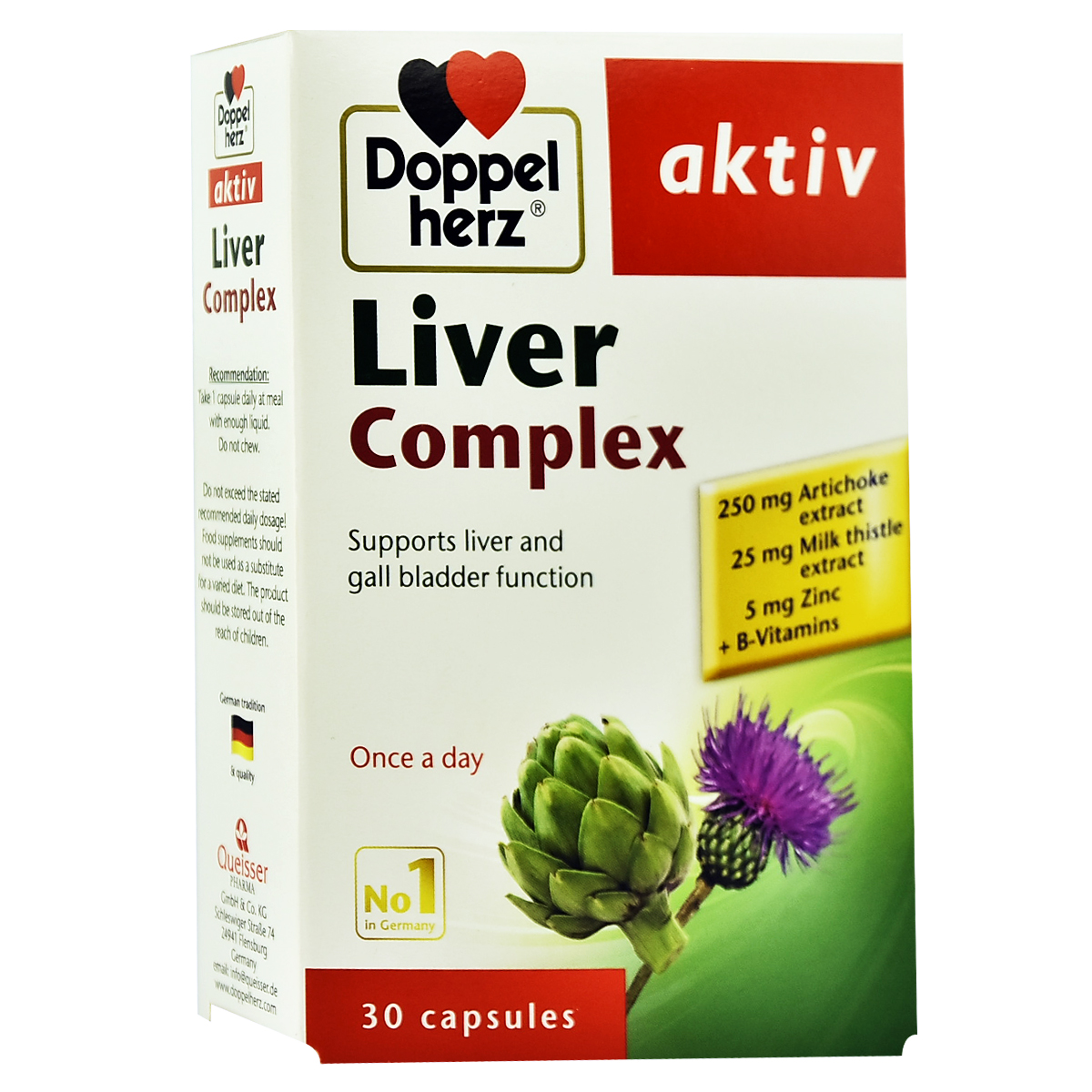 Doppelherz Aktiv Liver Complex 30 Capsules Doppelherz Aktiv Liver Complex 30 Capsules