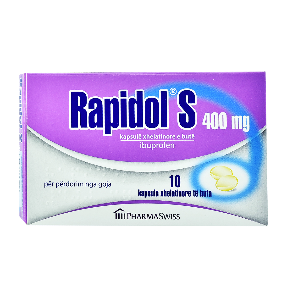 RAPIDOL S 400 MG - 10 SOFTGEL CAPSULES