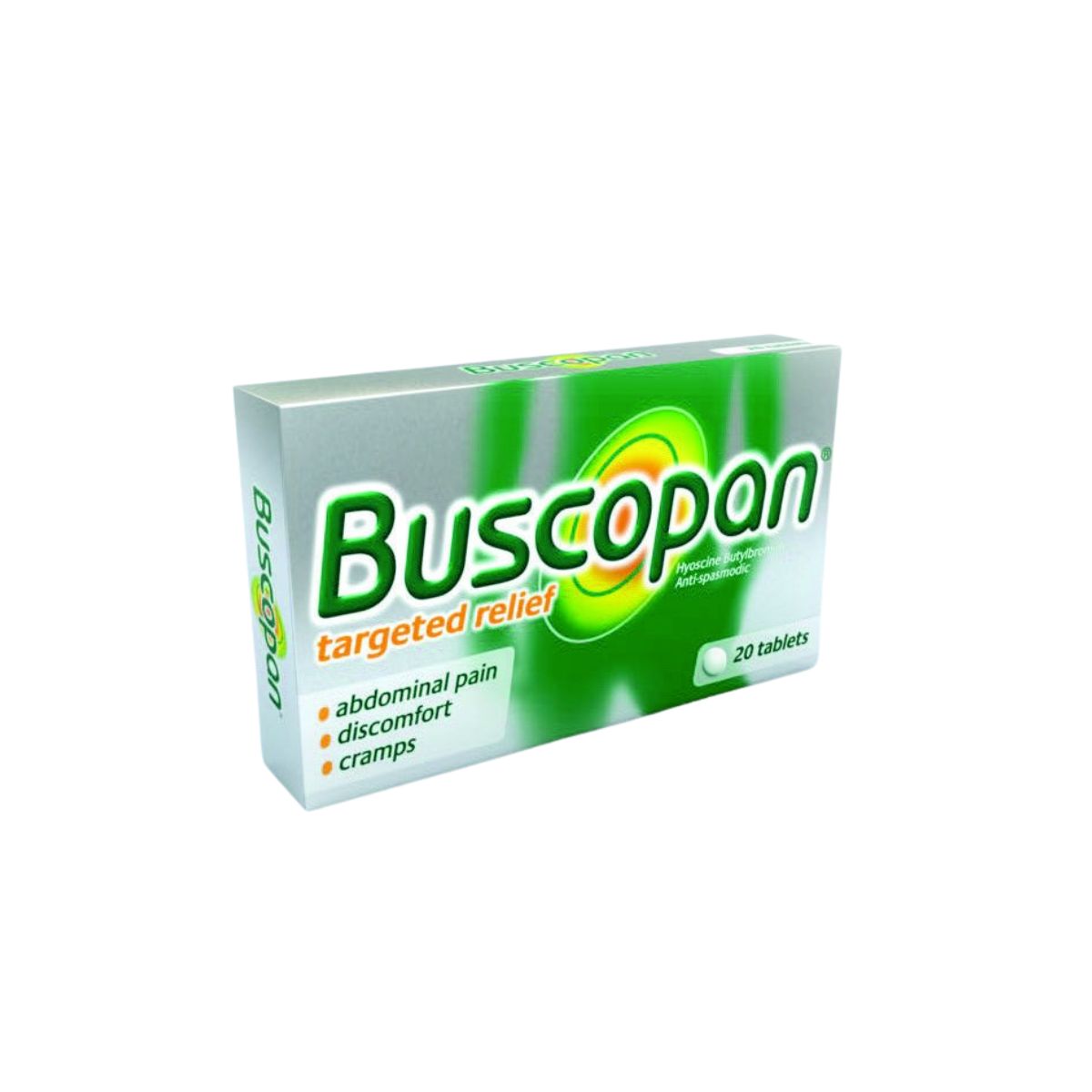 BUSCOPAN 10 MG X 20 TABLETS