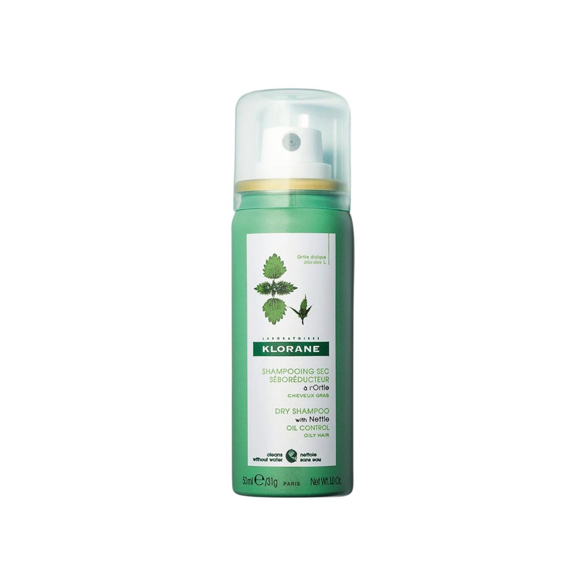KLORANE DRY SHAMPOO WITH NETTLE - 50 ML