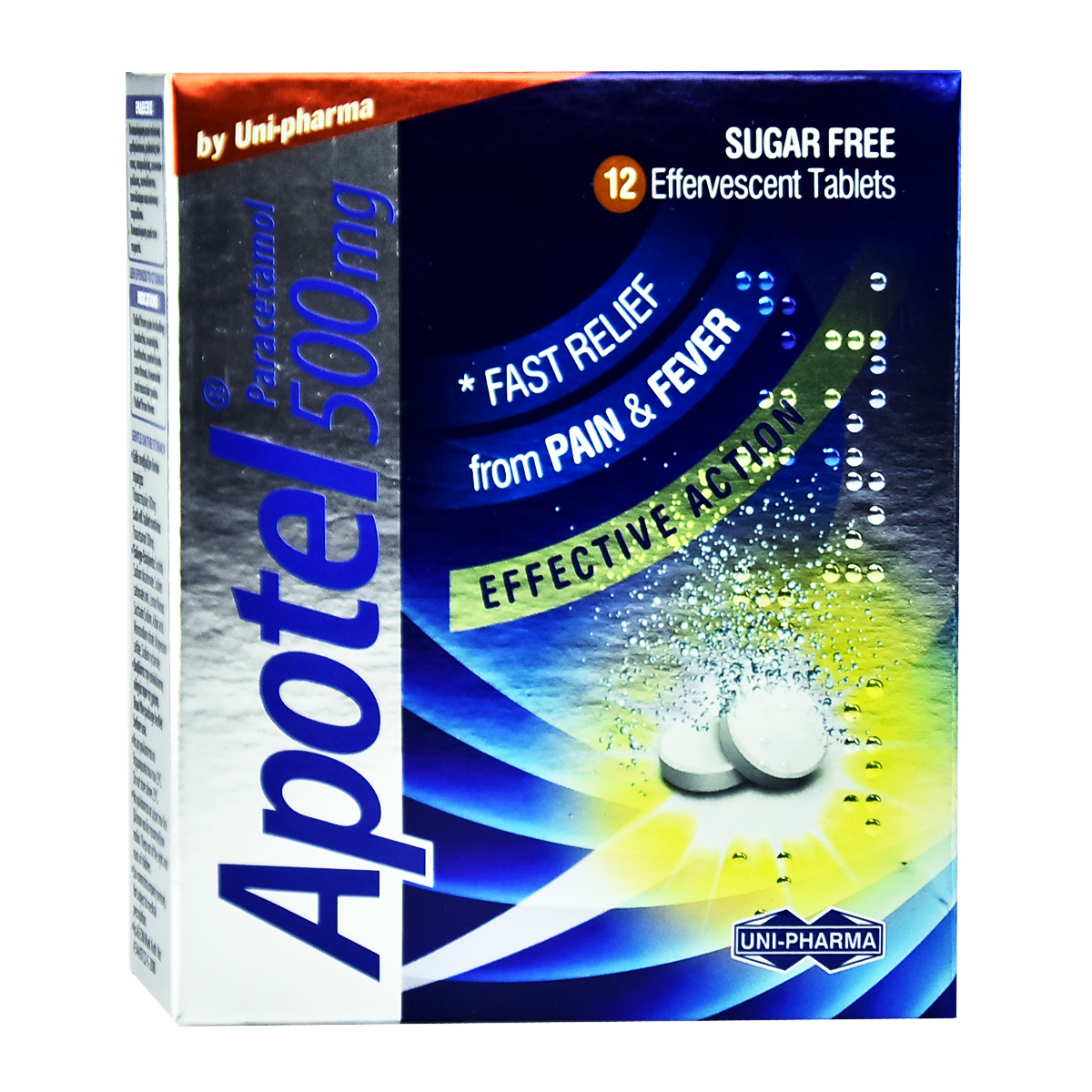 APOTEL 500 MG - 12 TABLETA EFERVESHENTE APOTEL 500 MG - 12 TABLETA EFERVESHENTE