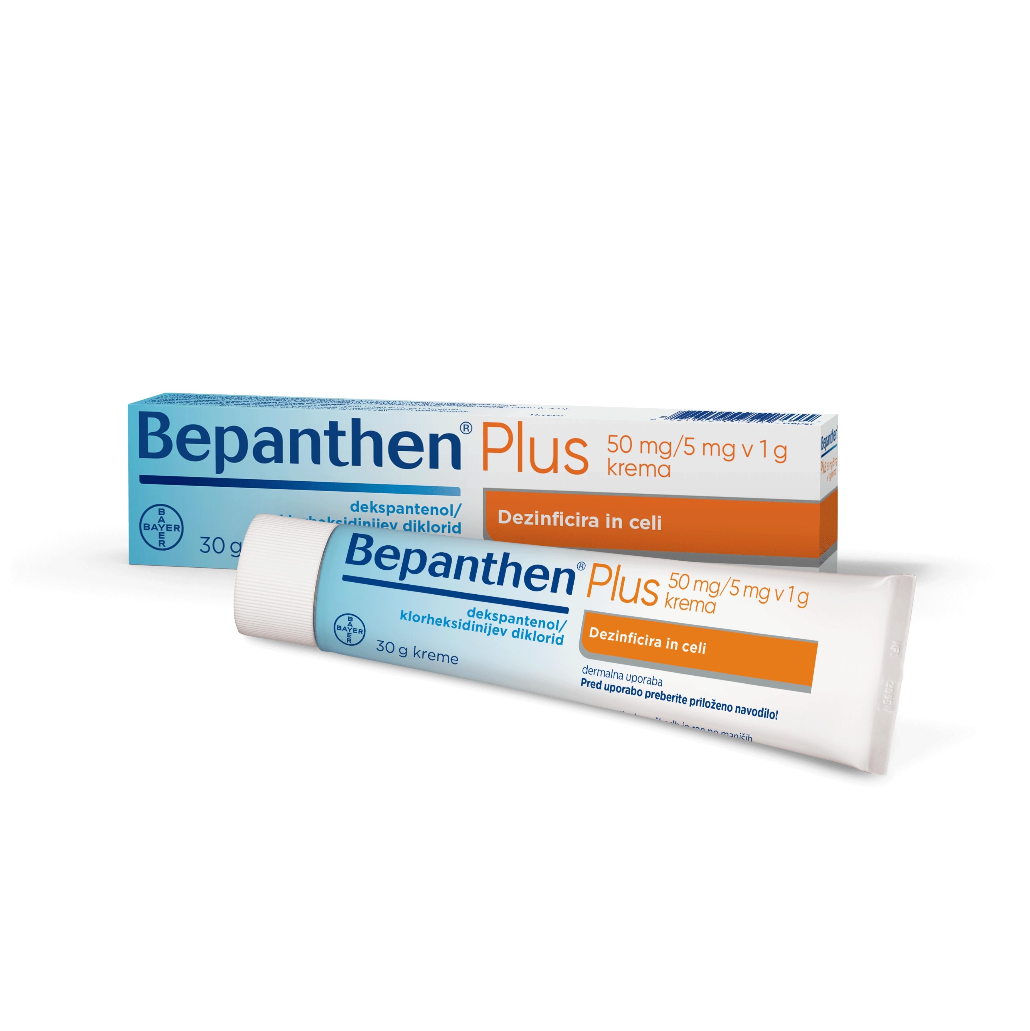 BEPANTHEN PLUS 50 MG/5 MG CREAM - 30 G