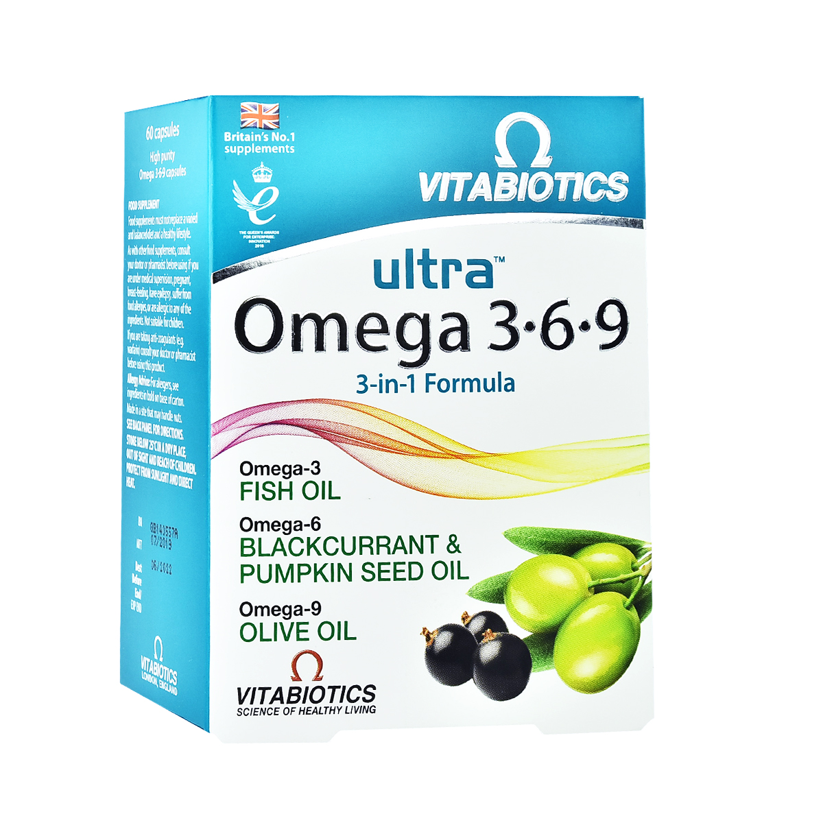 VITABIOTICS OMEGA 3-6-9 - 60 CAPSULES VITABIOTICS OMEGA 3-6-9 - 60 CAPSULES