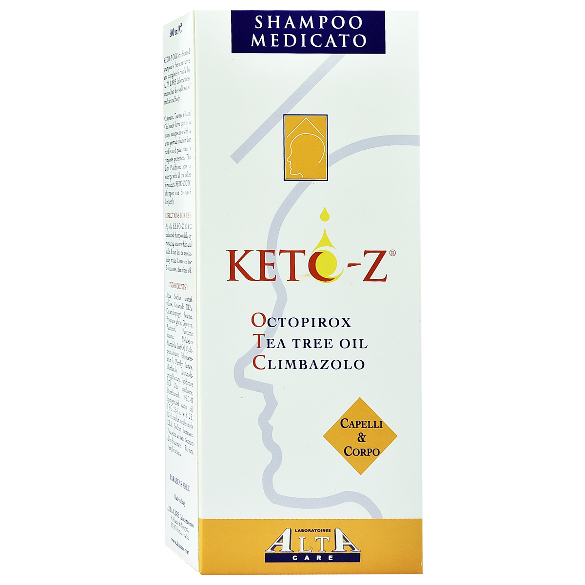 KETO-Z SHAMPOO - 200 ML KETO-Z SHAMPOO - 200 ML