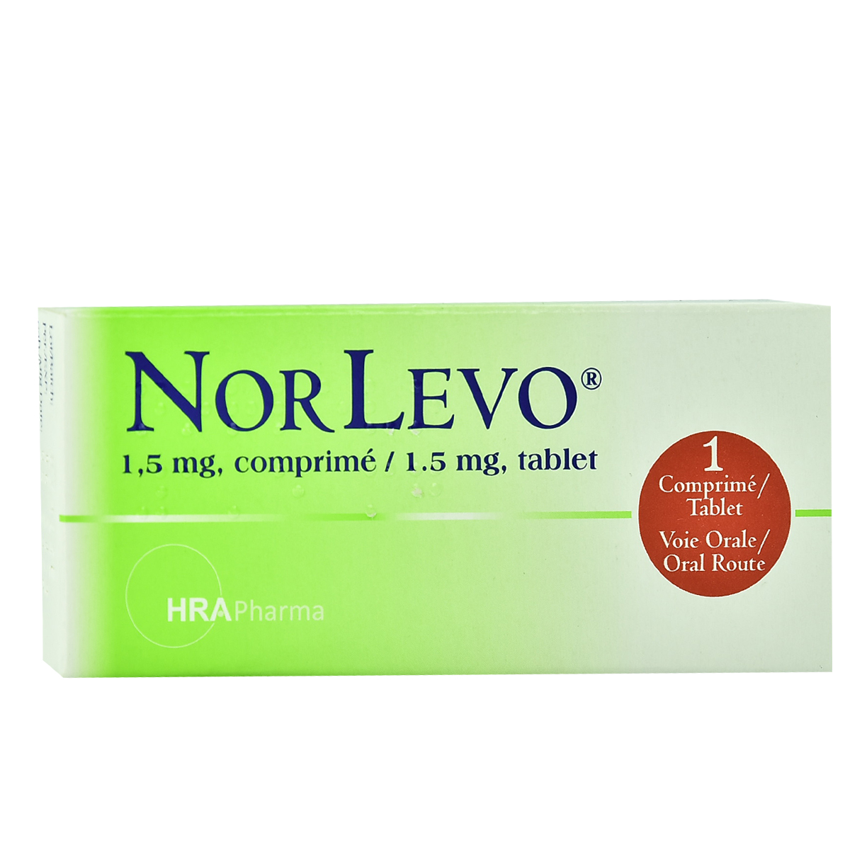 NORLEVO 1.5 MG - 1 TABLET
