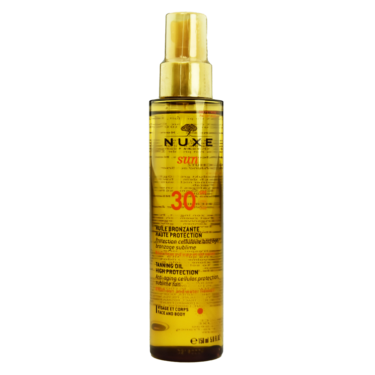 NUXE SUN TANNING OIL SPF 30 - 150 ML NUXE SUN TANNING OIL SPF 30 - 150 ML