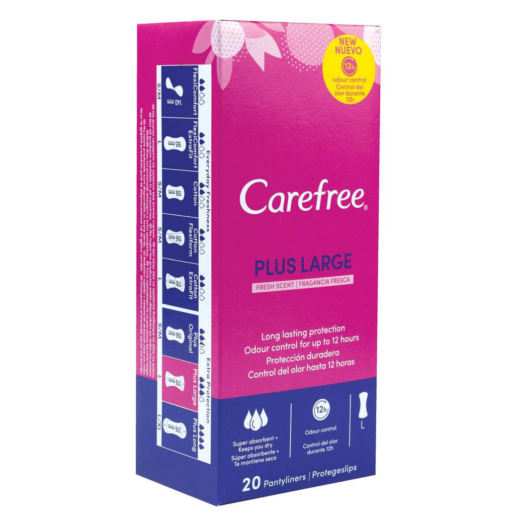 CAREFREE PLUS LARGE FRESH X20