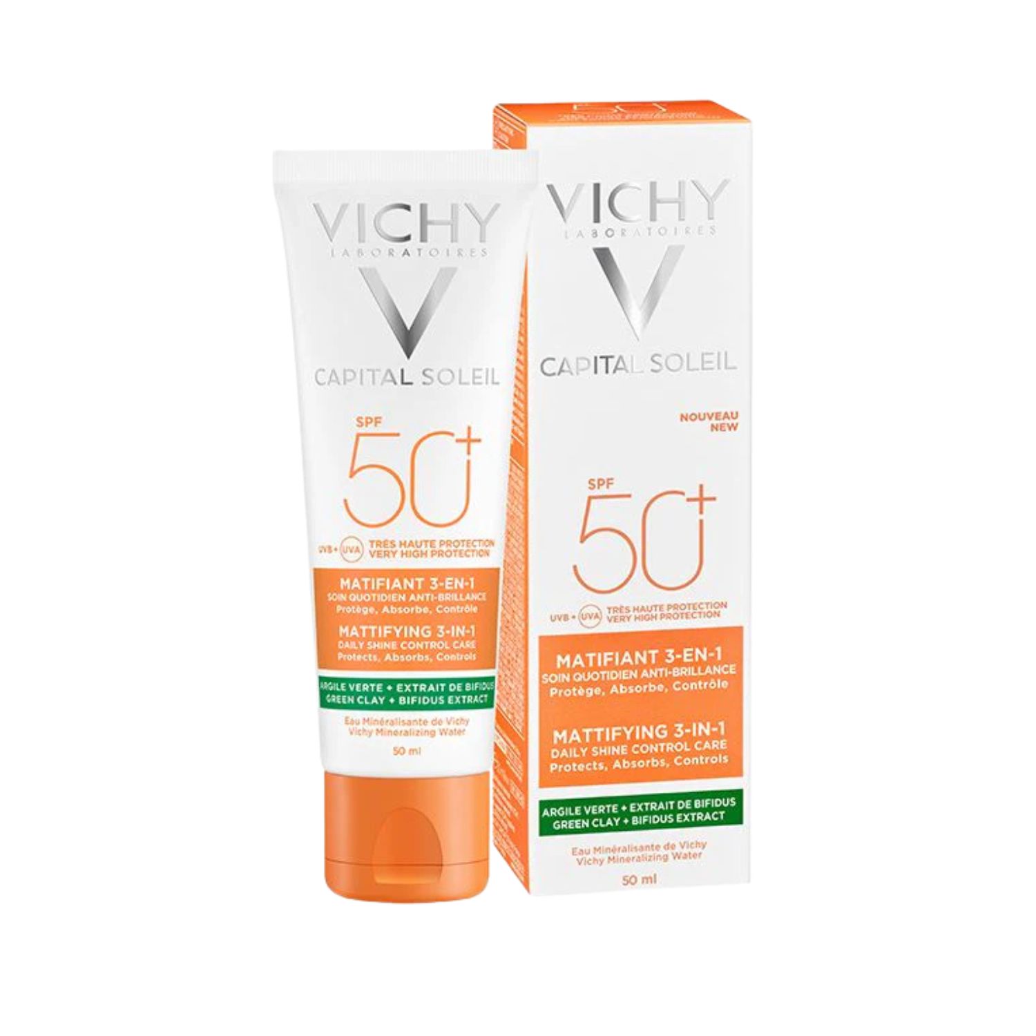 Vichy Capital Soleil Mattifying 3in1 SPF50+ 50Ml
