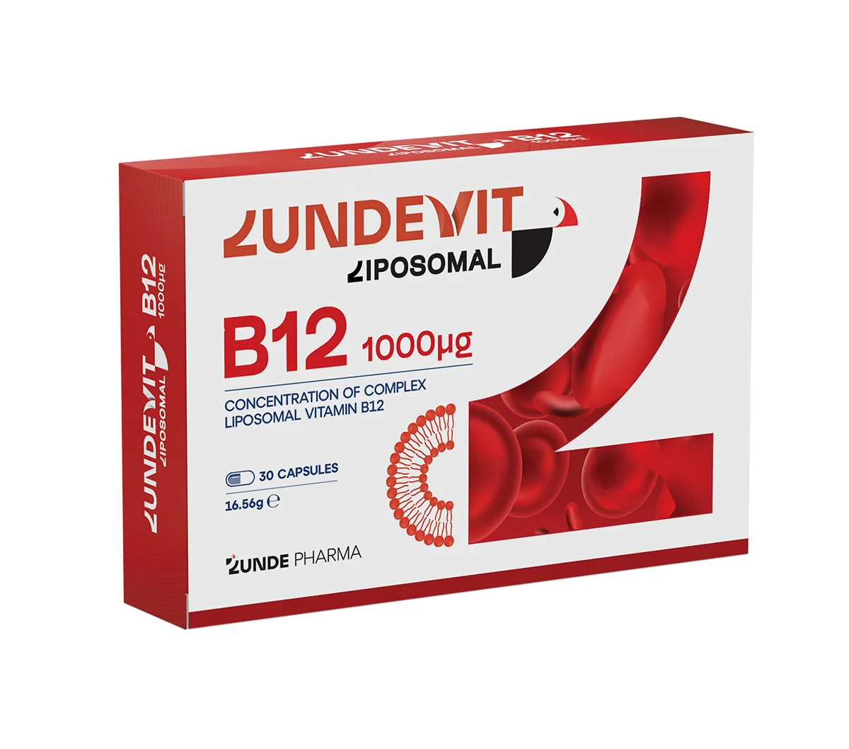 Lundevit Liposomal B12 1000Mgc Caps 30
