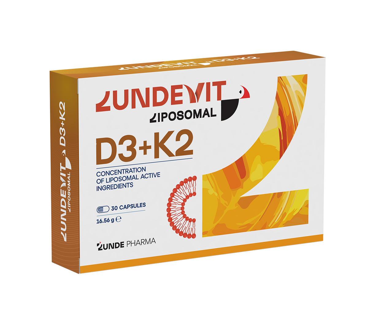 Lundevit Liposomal D3+K2 Caps 30
