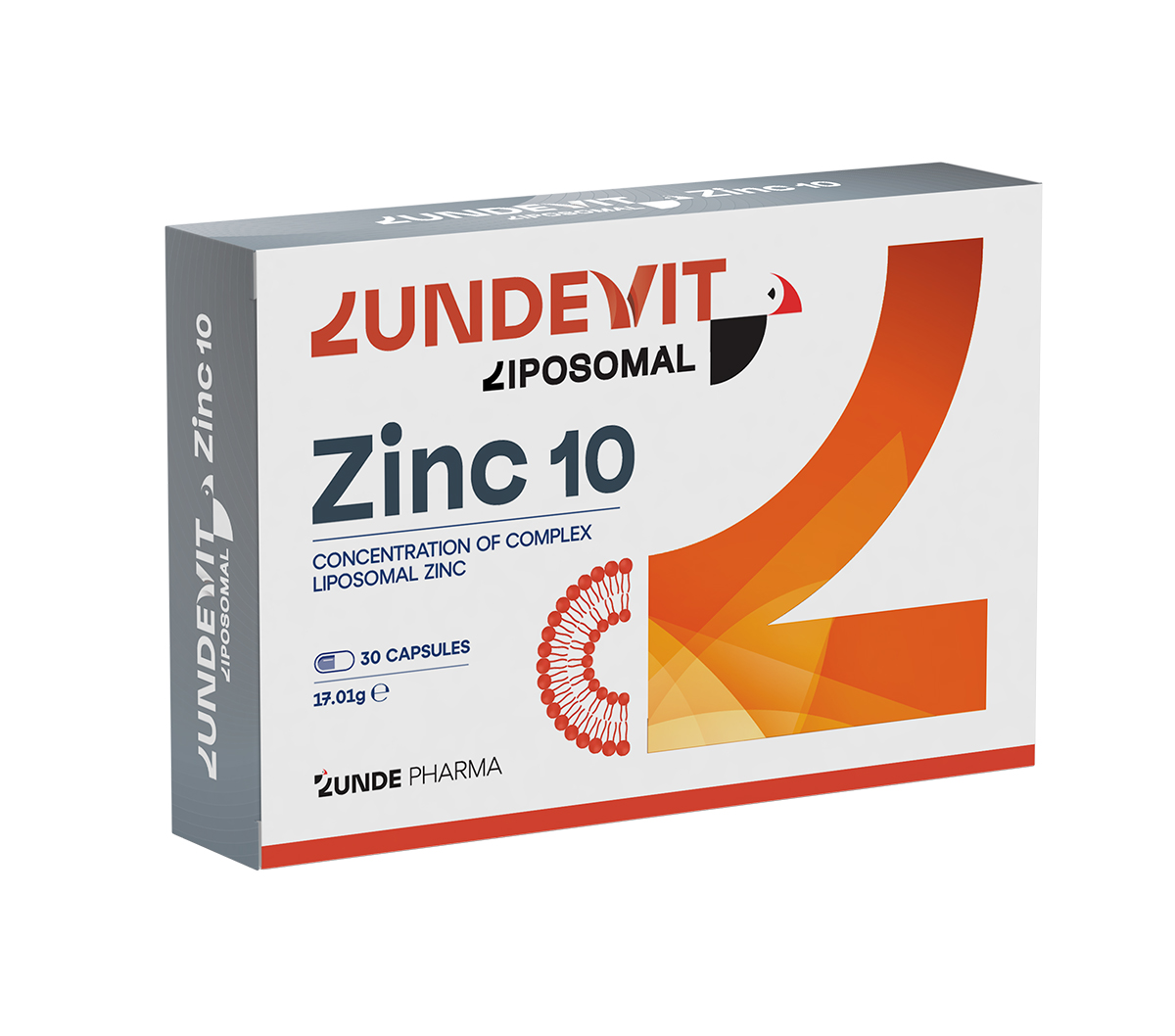 Lundevit Liposomal Zinc 10Mg Caps 30