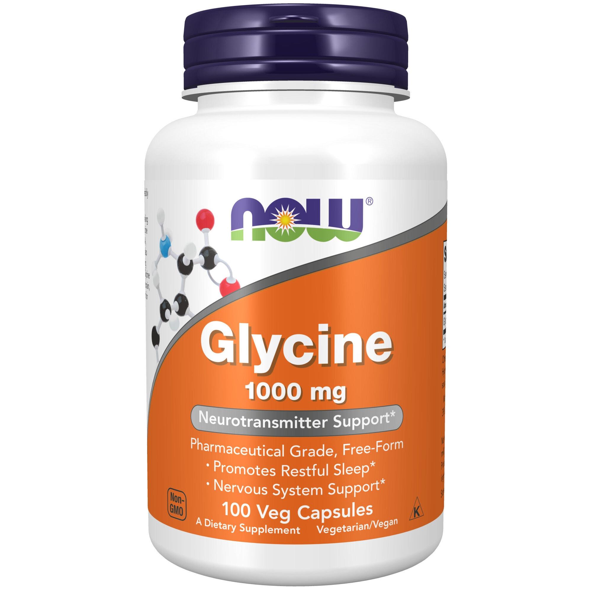 NOW Glycine 1000 mg Caps 100