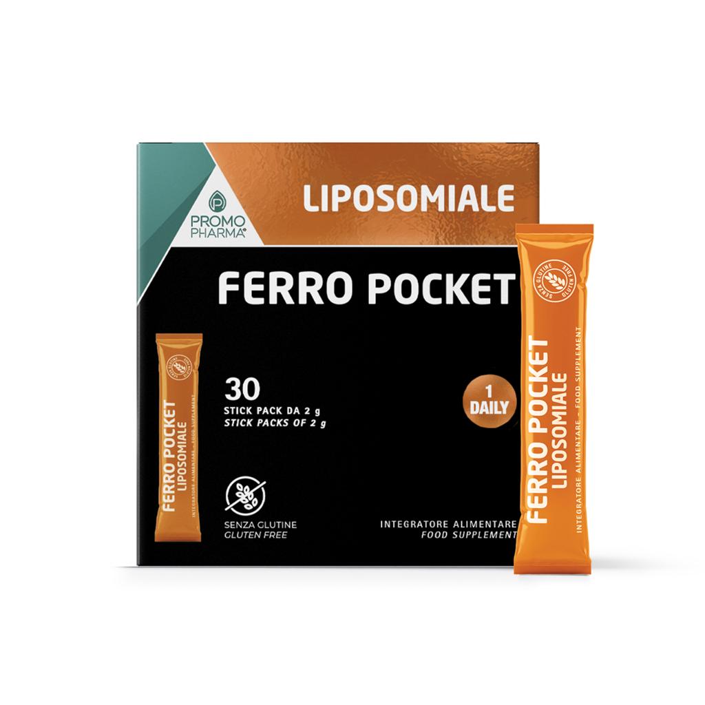 Promopharma Ferro Liposomiale Pocket 30 Stick