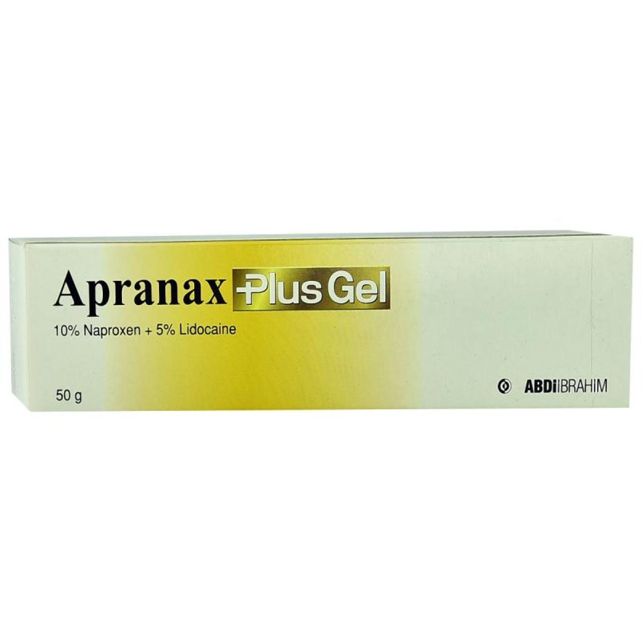 Apranax Plus Xhel 10% + 5% 50 G