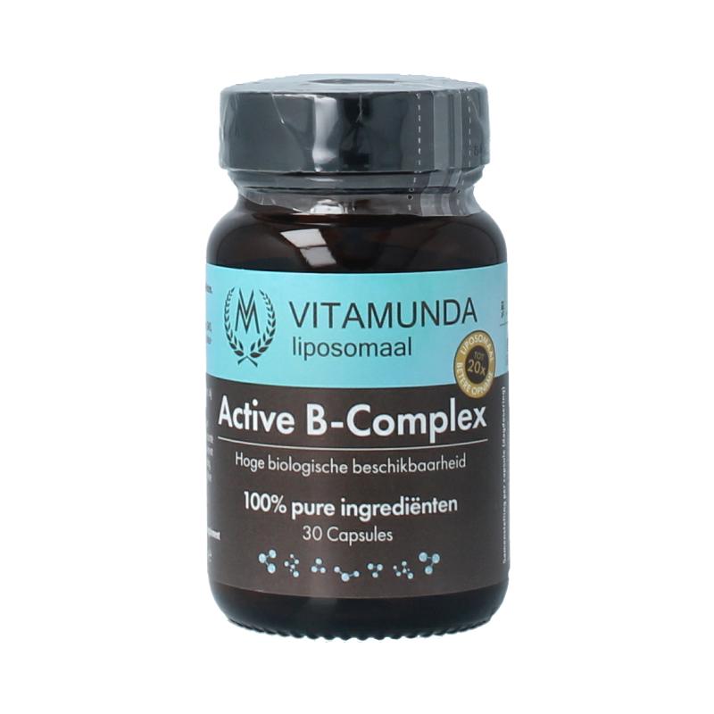 Vitamunda Kompleks Vitaminash B Lipozomal 30 Kapsula