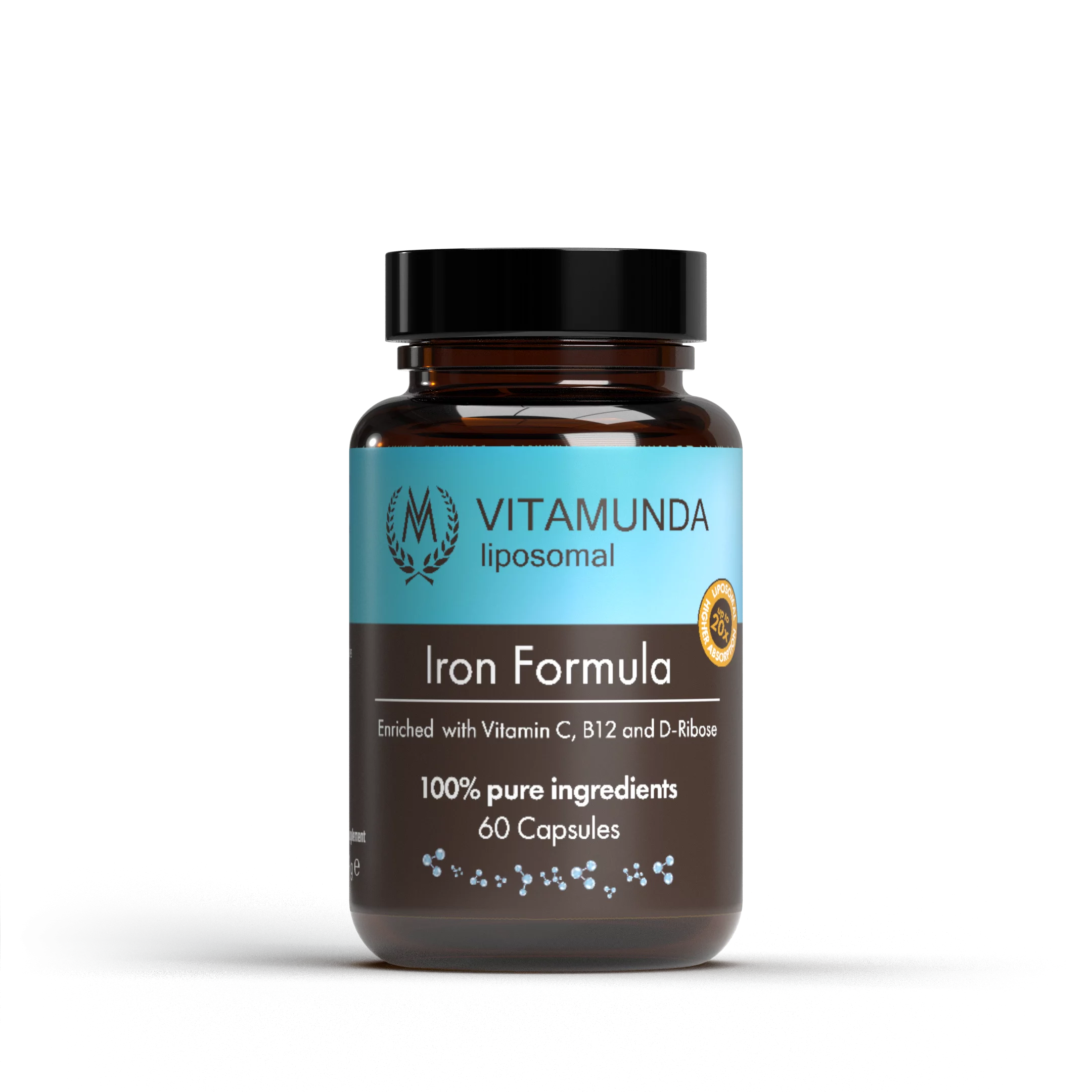 Vitamunda Hekur Lipozomal 60 Kapsula